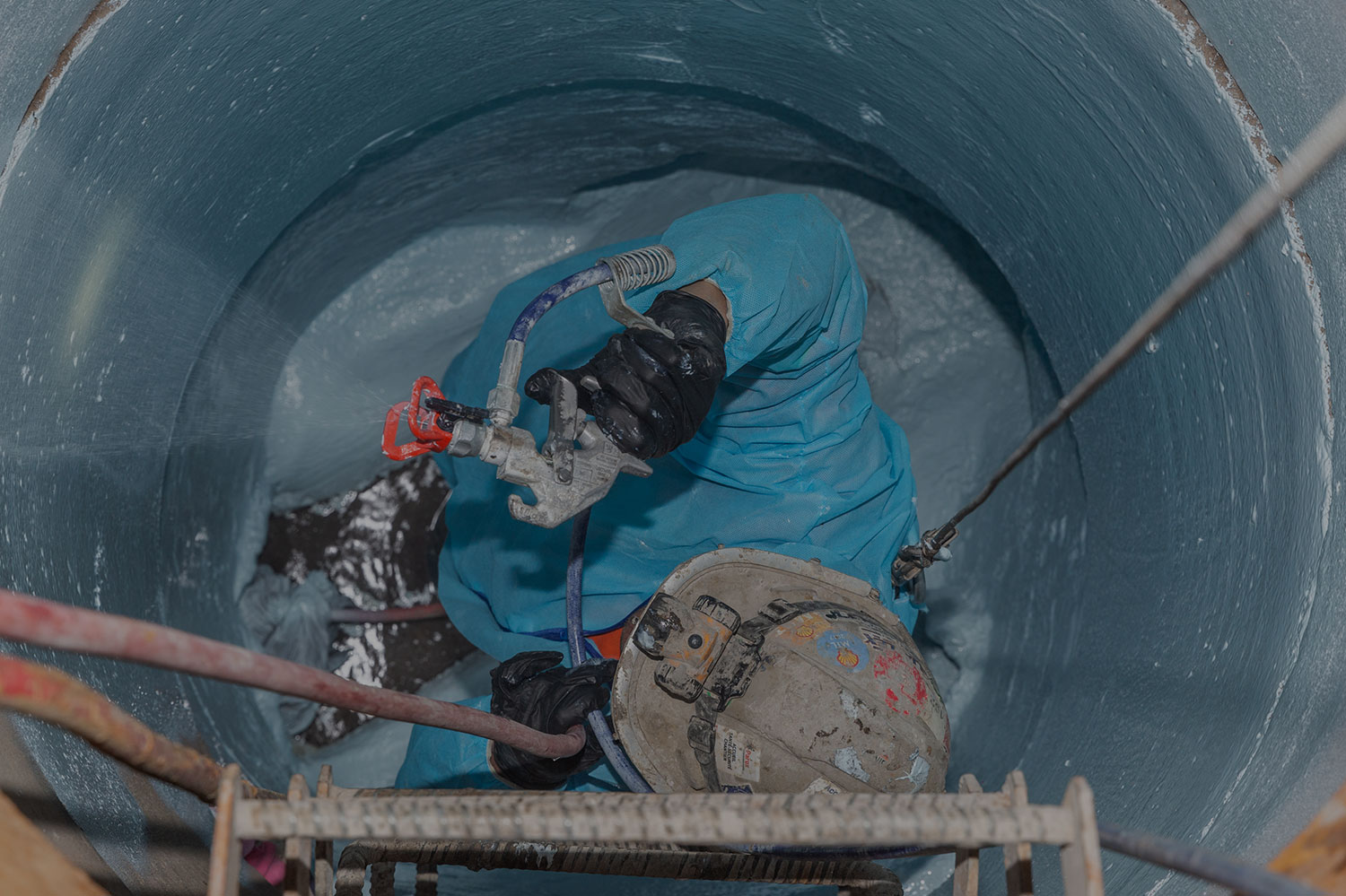 Rehabilitation of the leachate collection system – Neuville Environmental Complex